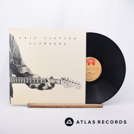 Eric Clapton Slowhand LP Vinyl Record - Front Cover & Record