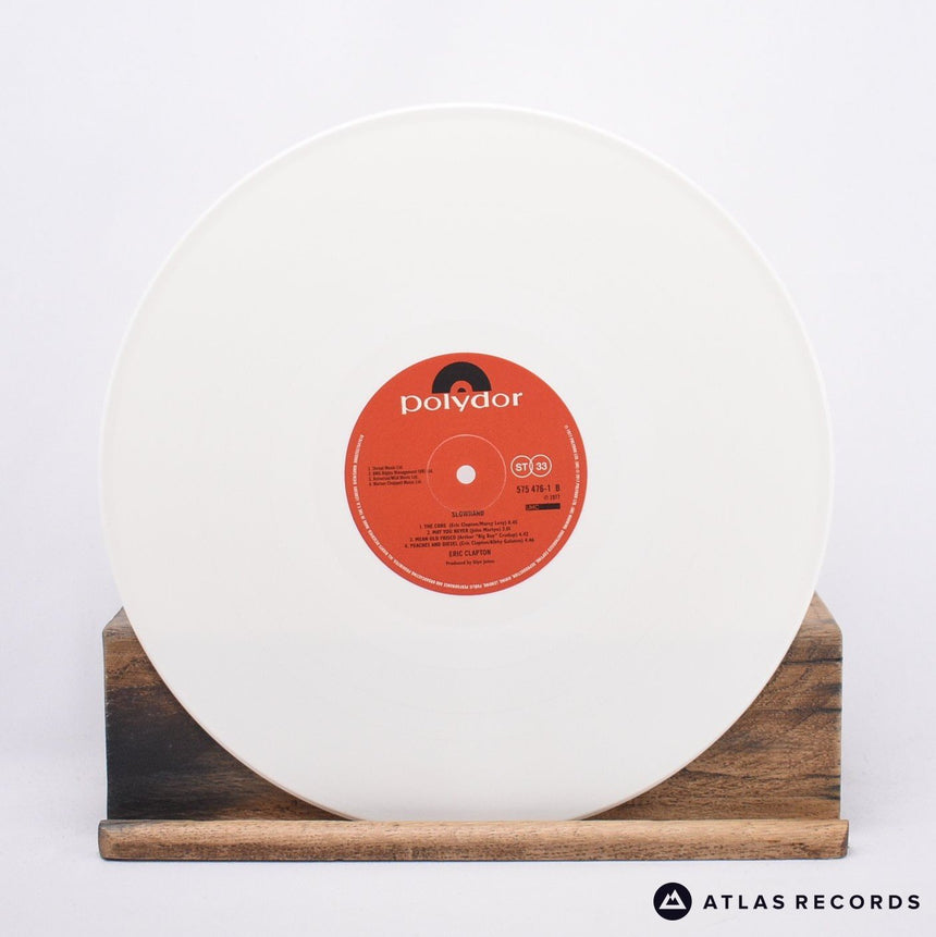 Eric Clapton - Slowhand - White Limited Edition LP Vinyl Record - NM/NM