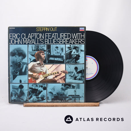 Eric Clapton Steppin' Out LP Vinyl Record - Front Cover & Record