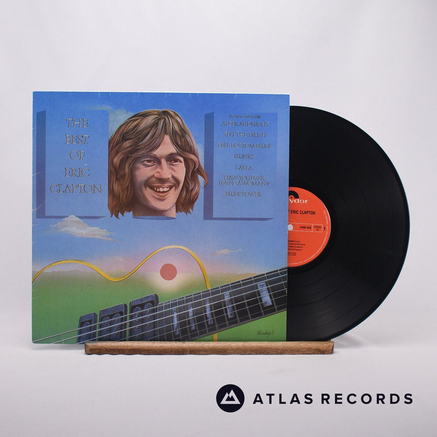 Eric Clapton The Best Of Eric Clapton LP Vinyl Record - Front Cover & Record