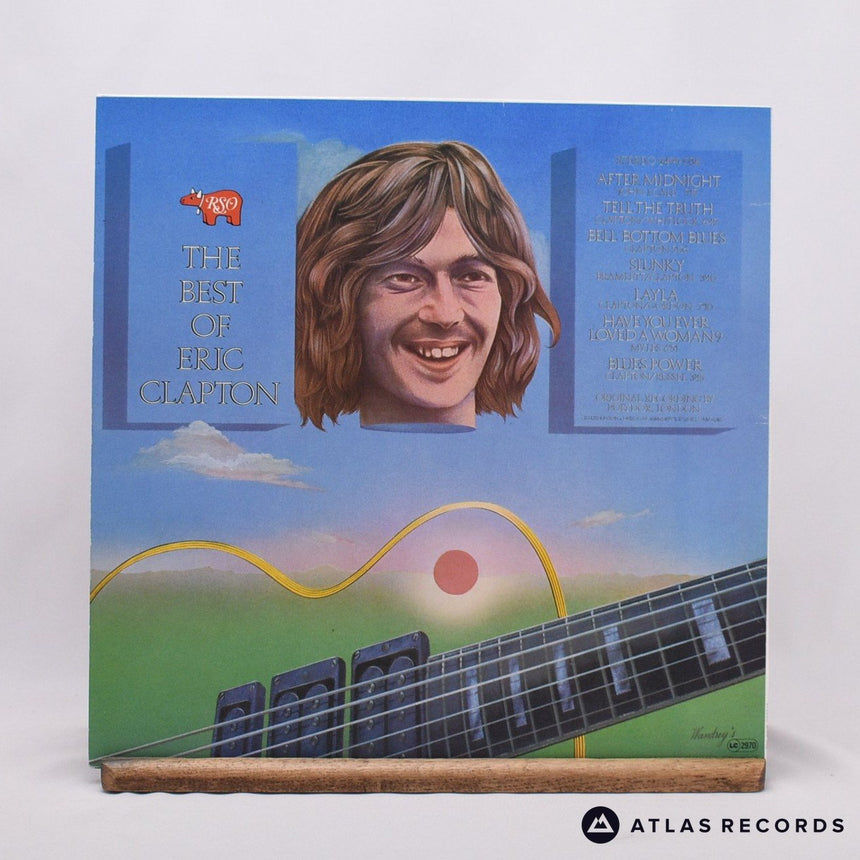 Eric Clapton - The Best Of Eric Clapton - Reissue LP Vinyl Record - VG+/EX