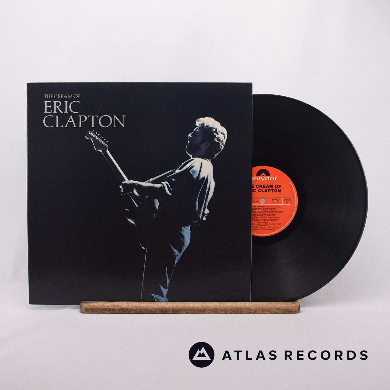 Eric Clapton The Cream Of Eric Clapton LP Vinyl Record - Front Cover & Record
