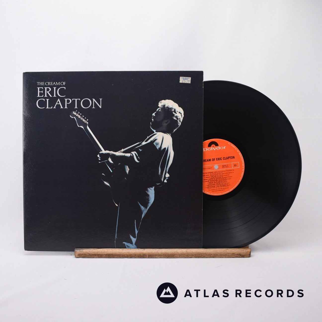 Eric Clapton The Cream Of Eric Clapton LP Vinyl Record - Front Cover & Record