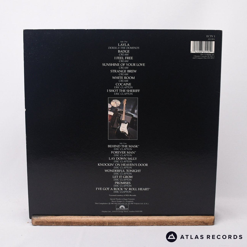 Eric Clapton - The Cream Of Eric Clapton - A-2 B-1 LP Vinyl Record - EX/EX