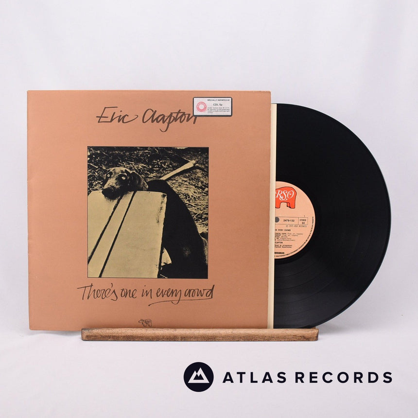 Eric Clapton There's One In Every Crowd LP Vinyl Record - Front Cover & Record