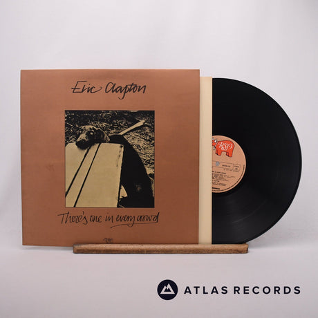 Eric Clapton There's One In Every Crowd LP Vinyl Record - Front Cover & Record