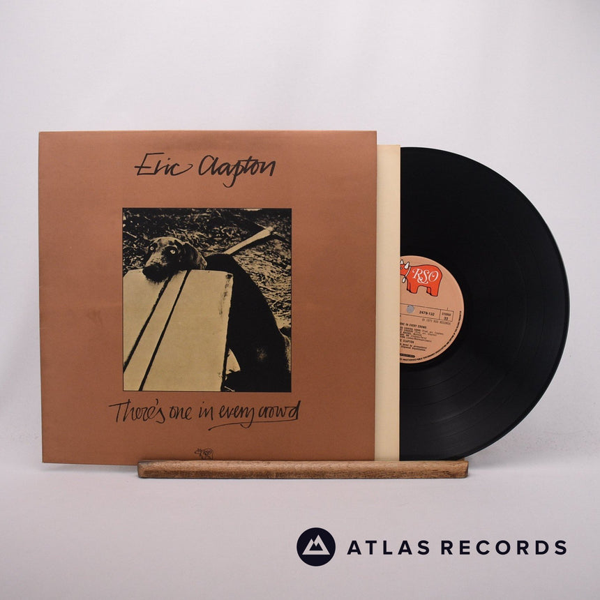 Eric Clapton There's One In Every Crowd LP Vinyl Record - Front Cover & Record
