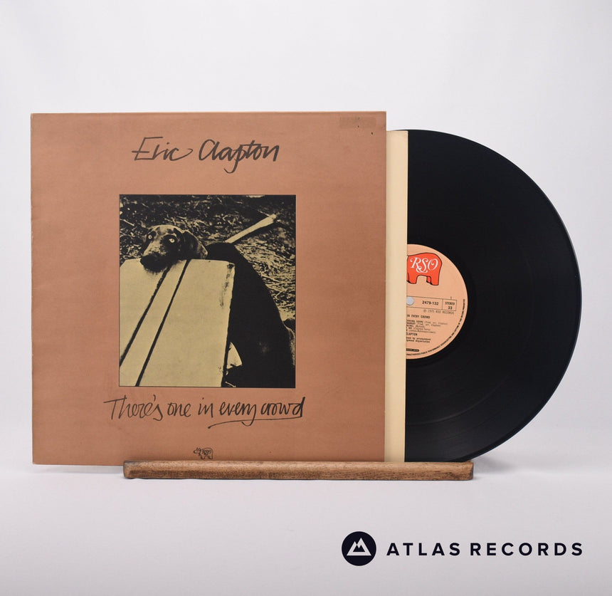 Eric Clapton There's One In Every Crowd LP Vinyl Record - Front Cover & Record