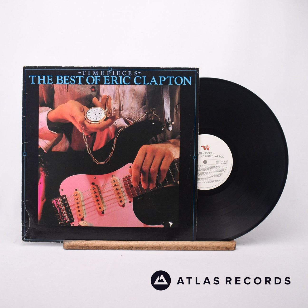 Eric Clapton Time Pieces LP Vinyl Record - Front Cover & Record