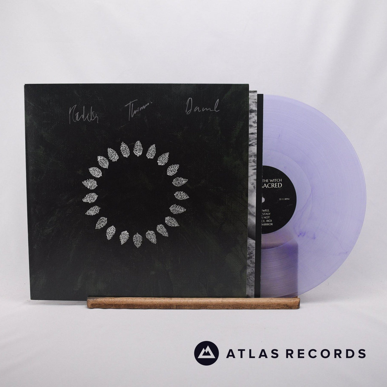 Esben And The Witch Hold Sacred LP Vinyl Record - Front Cover & Record