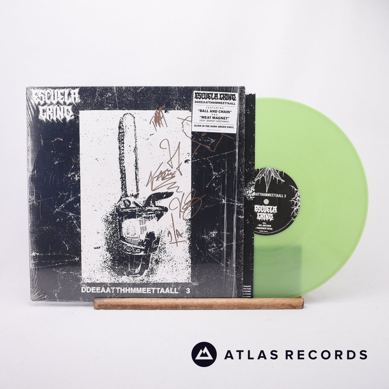 Escuela Grind DDEEAATTHHMMEETTAALL 3 12" Vinyl Record - Front Cover & Record