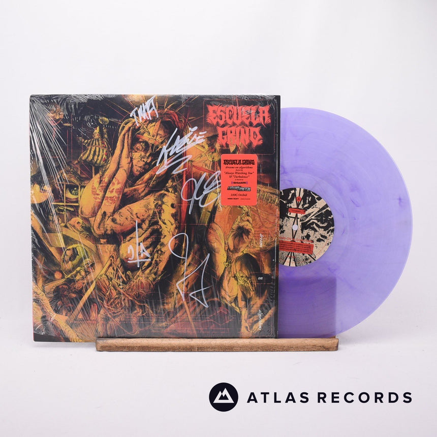 Escuela Grind Dreams On Algorithms LP Vinyl Record - Front Cover & Record
