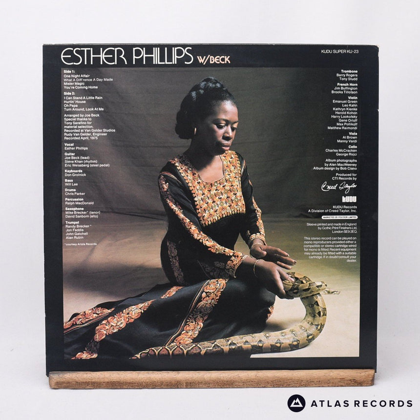Esther Phillips - Esther Phillips W/Beck - LP Vinyl Record - EX/EX