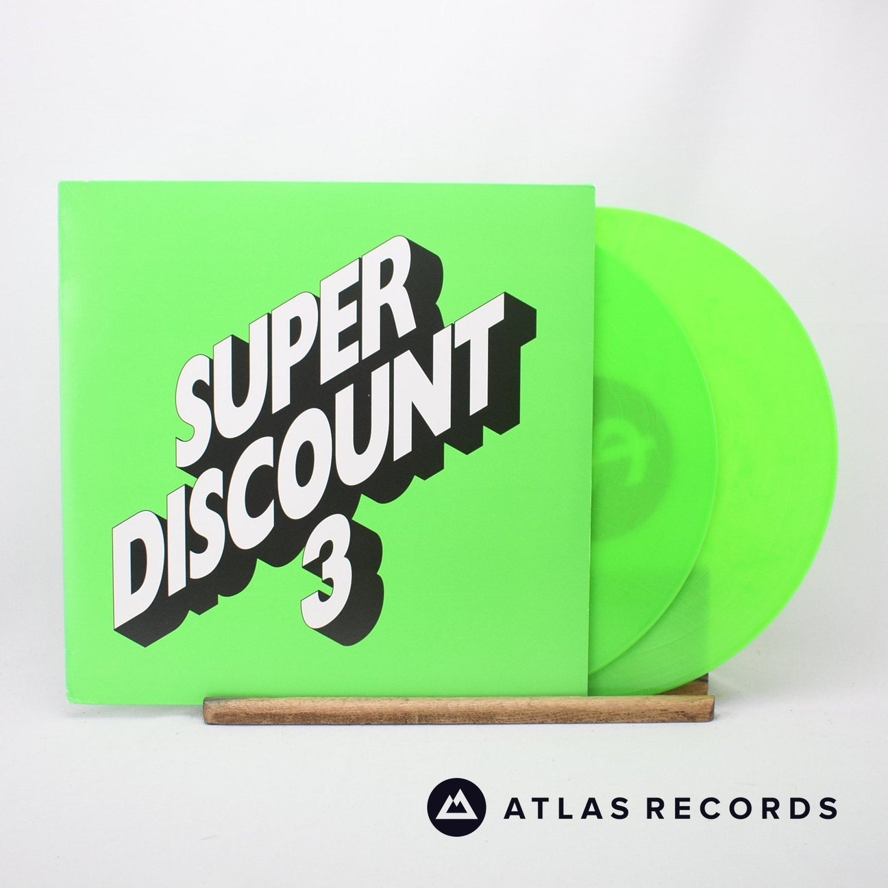 Etienne De Crécy Super Discount 3 2 x LP Vinyl Record - Front Cover & Record