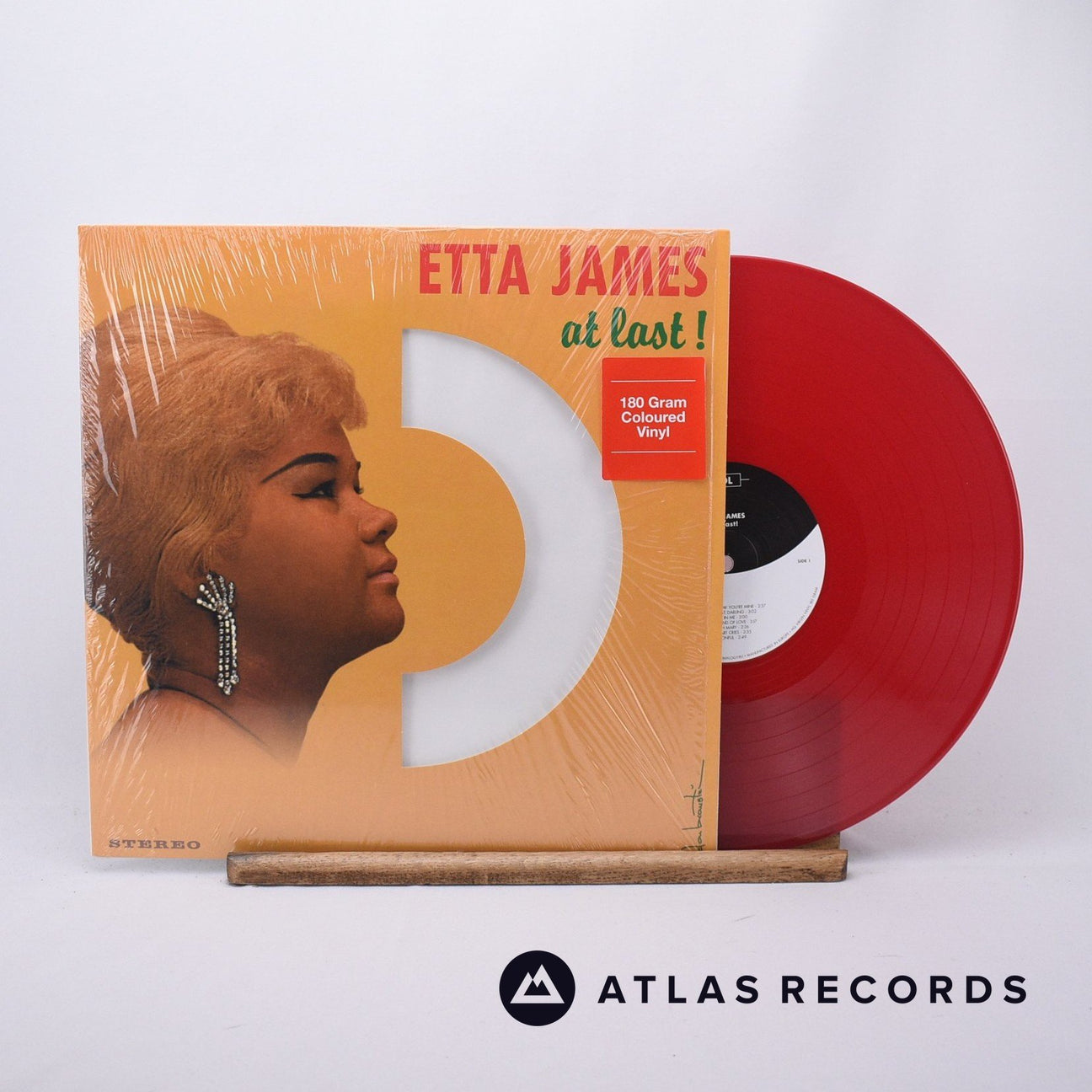 Etta James At Last! LP Vinyl Record - Front Cover & Record