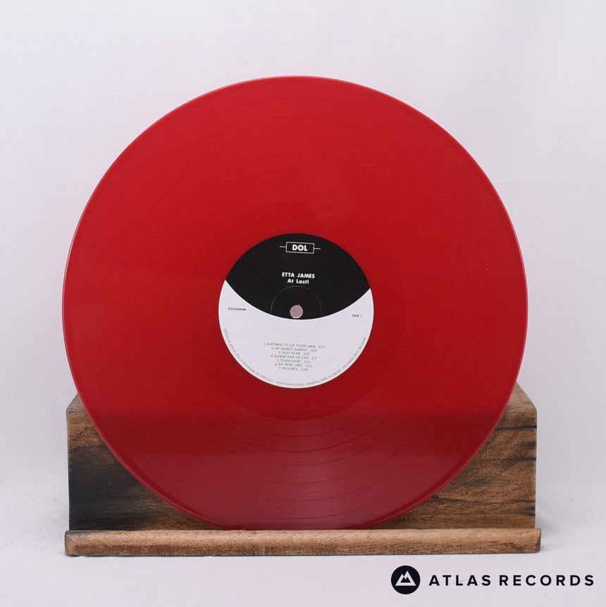 Etta James - At Last! - 180G Red Die-Cut Sleeve LP Vinyl Record - NM/NM
