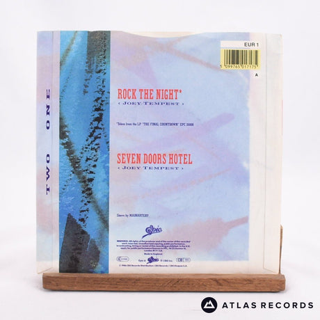 Europe - Rock The Night - 7" Vinyl Record - EX/VG+