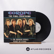 Europe The Final Countdown 12" Vinyl Record - Front Cover & Record