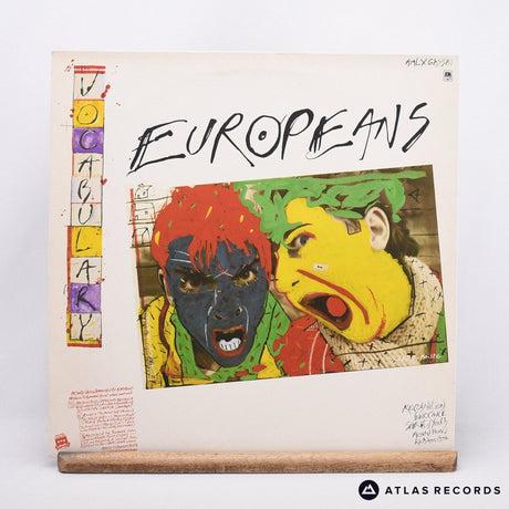 Europeans - Vocabulary - Bilbo Lyric Sheet LP Vinyl Record - VG+/EX
