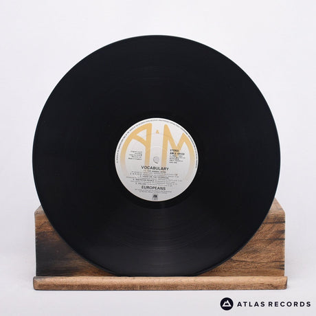 Europeans - Vocabulary - Bilbo Lyric Sheet LP Vinyl Record - VG+/EX