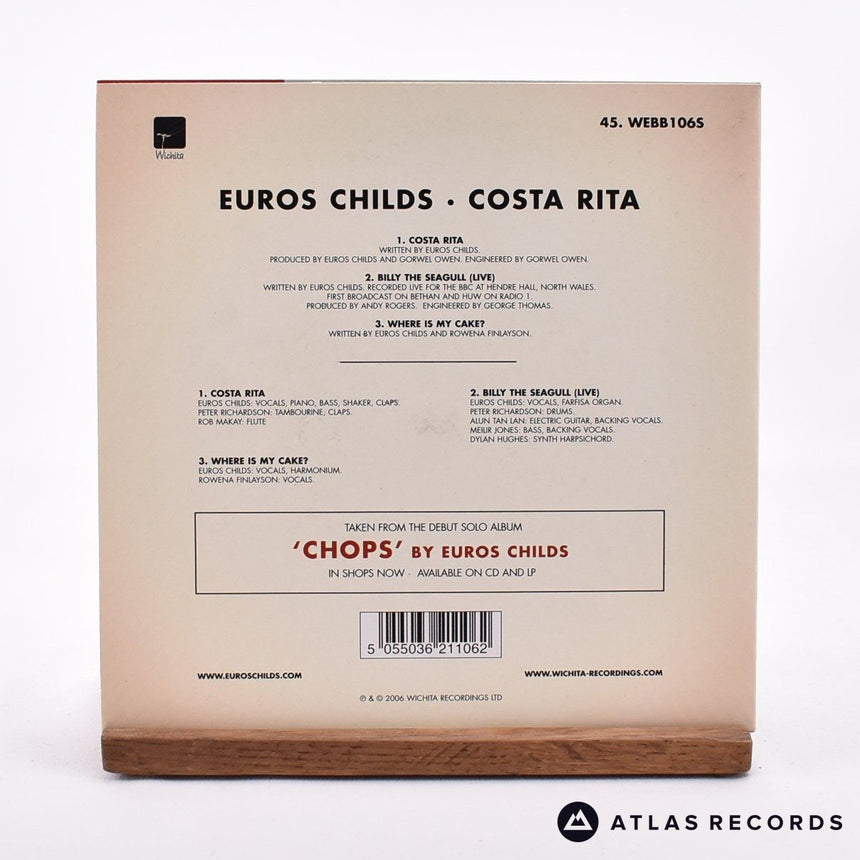 Euros Childs - Costa Rita - 7" Vinyl Record - NM/NM