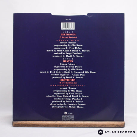 Eurythmics - Beethoven - 12" Vinyl Record - EX/EX
