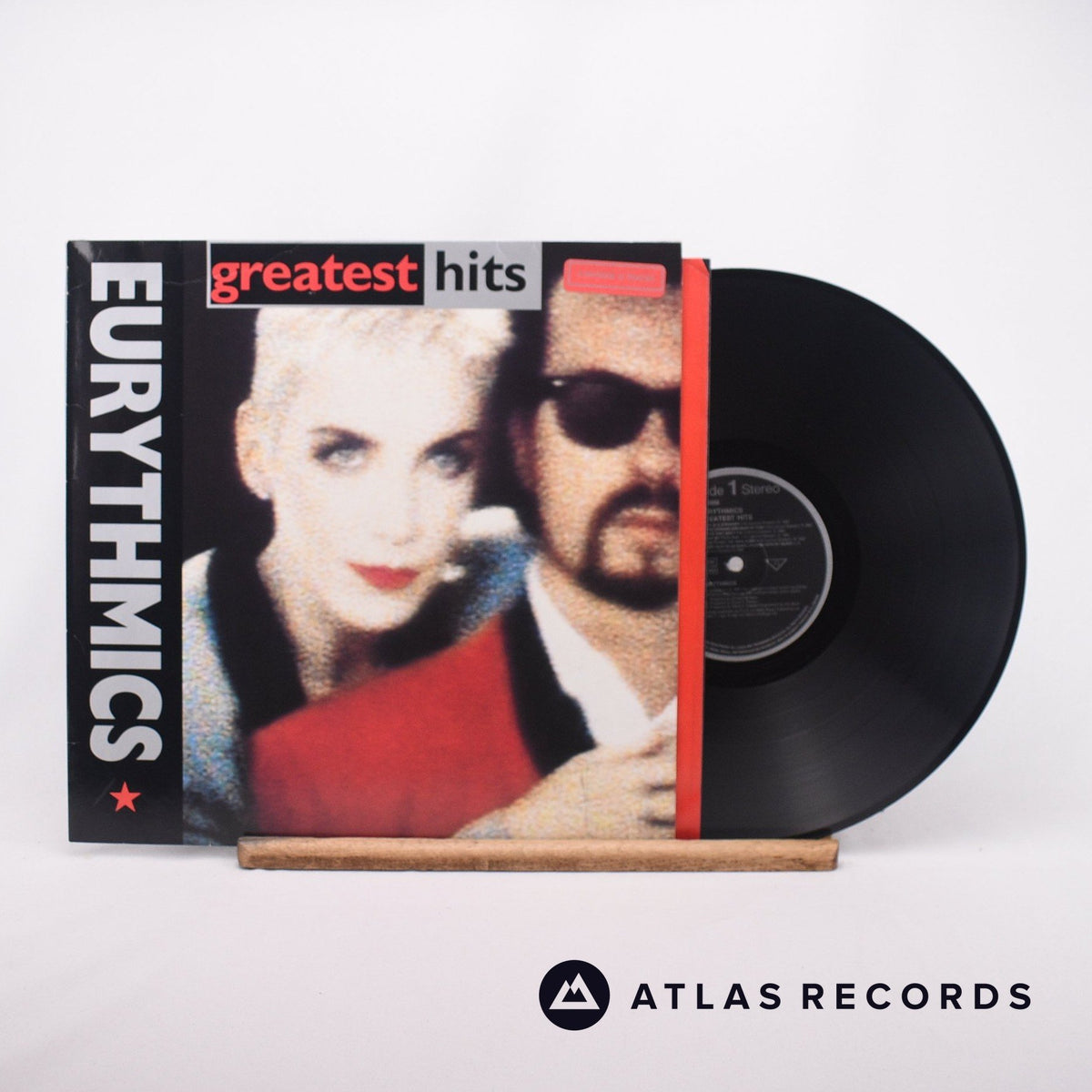 Eurythmics Greatest Hits LP Vinyl Record - Front Cover & Record