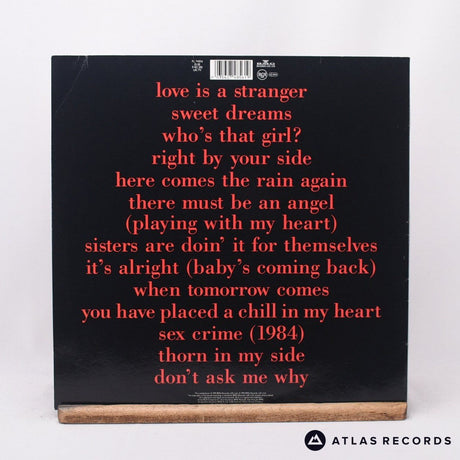 Eurythmics - Greatest Hits - A1 B1 LP Vinyl Record - EX/EX