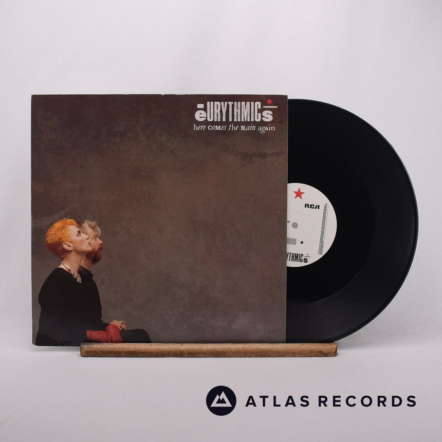 Eurythmics Here Comes The Rain Again 12" Vinyl Record - Front Cover & Record