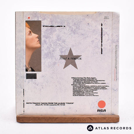 Eurythmics - Here Comes The Rain Again - 7" Vinyl Record - VG+/VG+