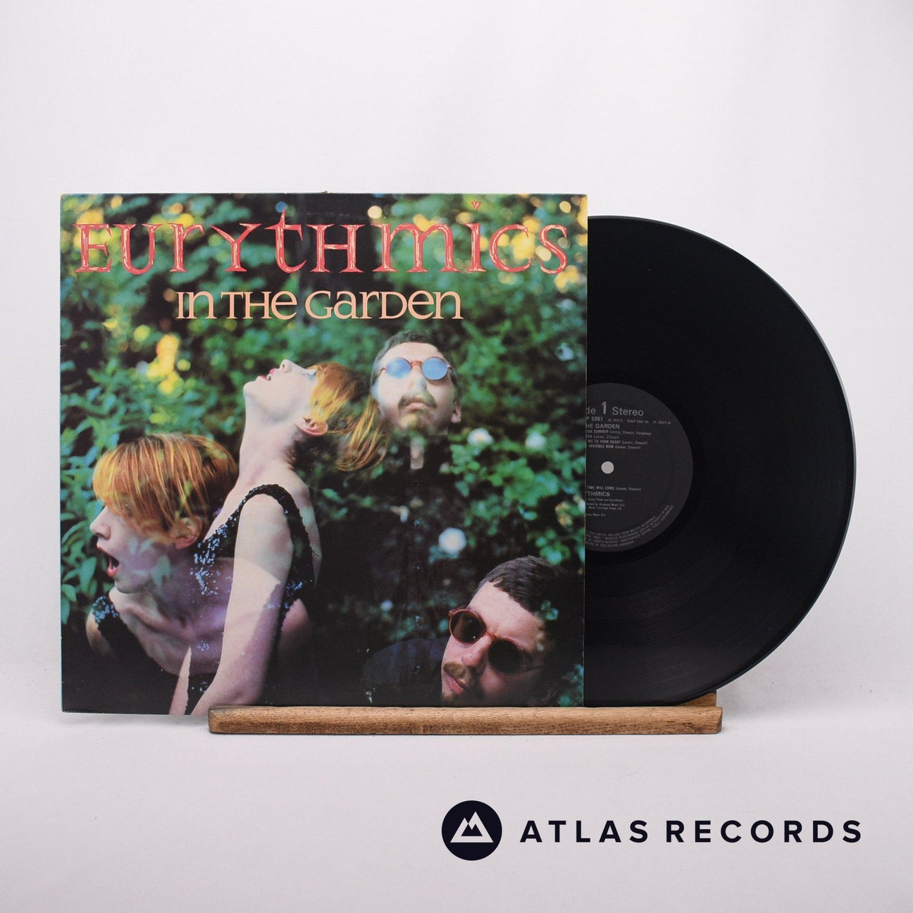 Eurythmics In The Garden LP Vinyl Record - Front Cover & Record