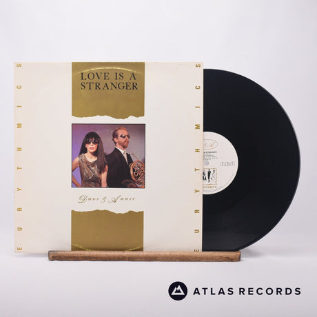 Eurythmics Love Is A Stranger 12" Vinyl Record - Front Cover & Record