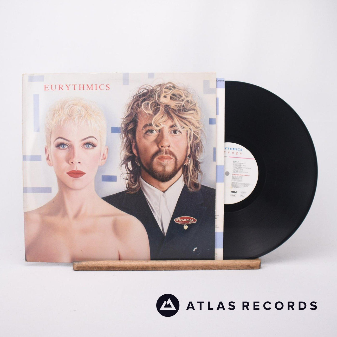 Eurythmics Revenge LP Vinyl Record - Front Cover & Record