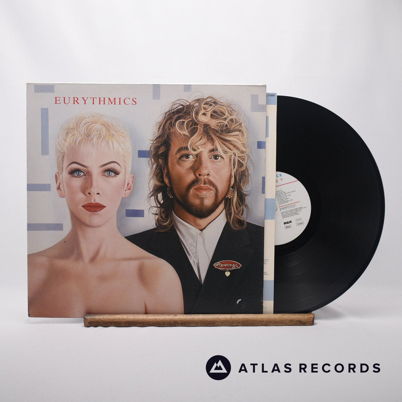 Eurythmics Revenge LP Vinyl Record - Front Cover & Record