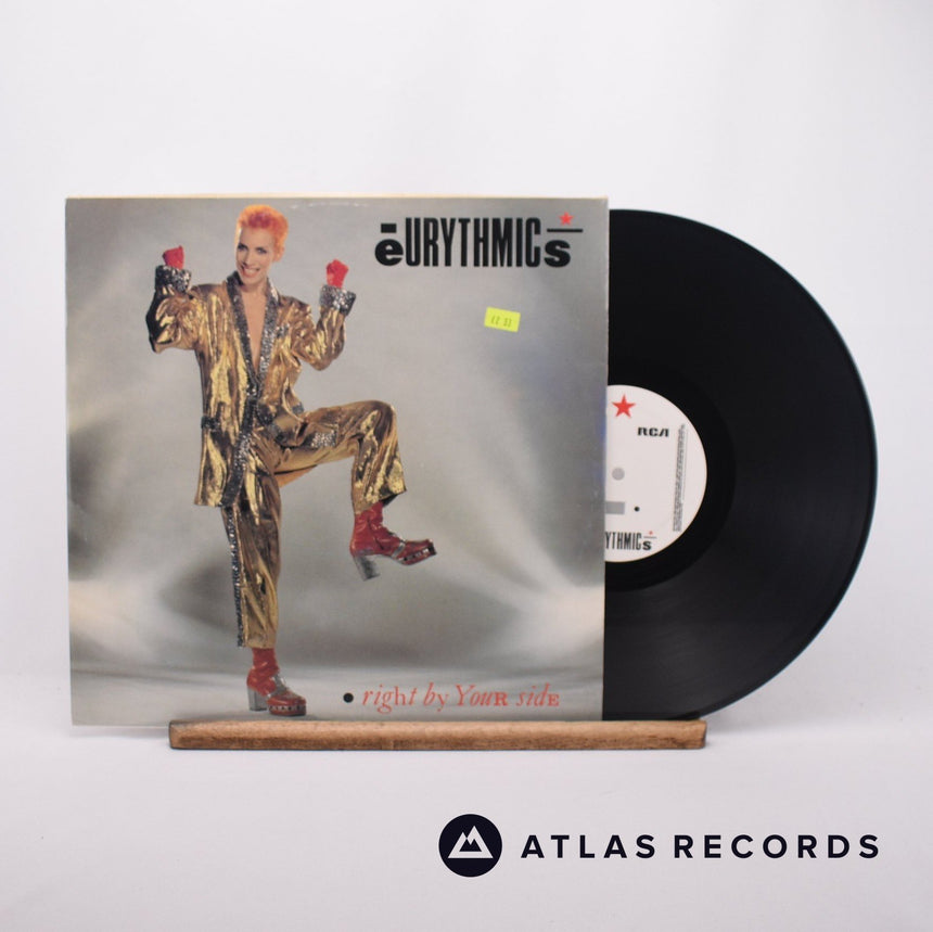 Eurythmics Right By Your Side 12" Vinyl Record - Front Cover & Record