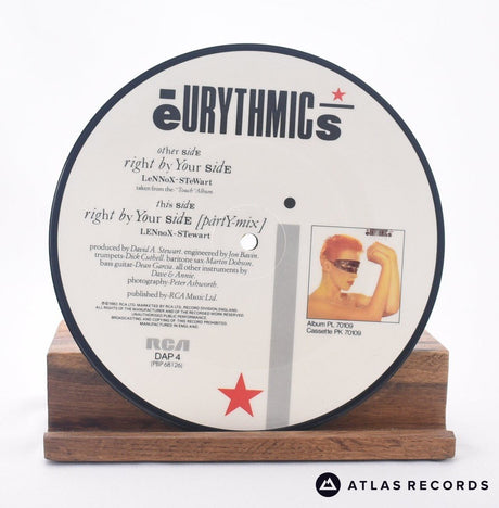 Eurythmics - Right By Your Side - Picture Disc 7" Vinyl Record - EX