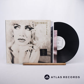 Eurythmics Savage LP Vinyl Record - Front Cover & Record