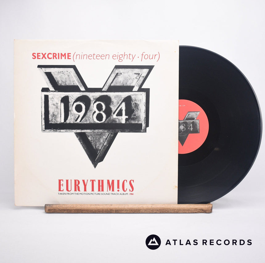 Eurythmics Sexcrime 12" Vinyl Record - Front Cover & Record