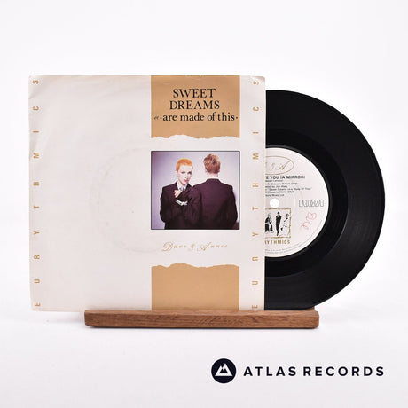 Eurythmics Sweet Dreams 7" Vinyl Record - Front Cover & Record