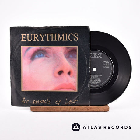Eurythmics The Miracle Of Love 7" Vinyl Record - Front Cover & Record