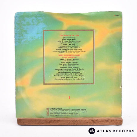 Eurythmics - The Miracle Of Love - 7" Vinyl Record - VG+/VG+