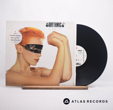 Eurythmics Touch LP Vinyl Record - Front Cover & Record