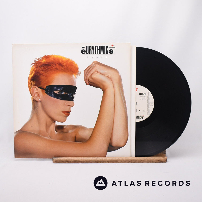 Eurythmics Touch LP Vinyl Record - Front Cover & Record