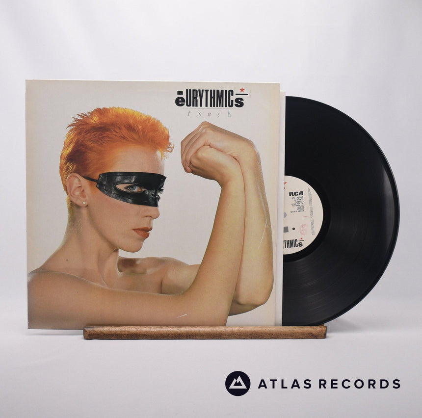 Eurythmics Touch LP Vinyl Record - Front Cover & Record