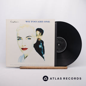 Eurythmics We Too Are One LP Vinyl Record - Front Cover & Record