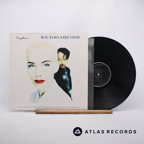 Eurythmics We Too Are One LP Vinyl Record - Front Cover & Record