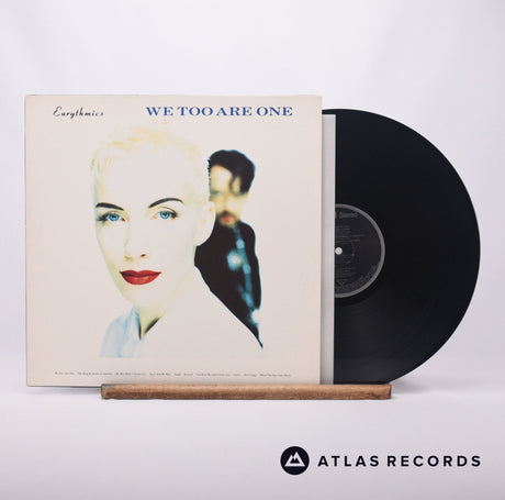 Eurythmics We Too Are One LP Vinyl Record - Front Cover & Record