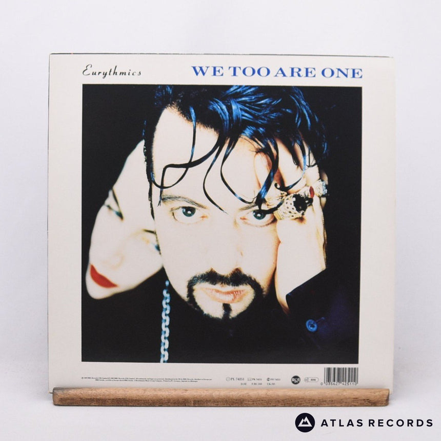 Eurythmics - We Too Are One - Lyric Sheet LP Vinyl Record - EX/EX