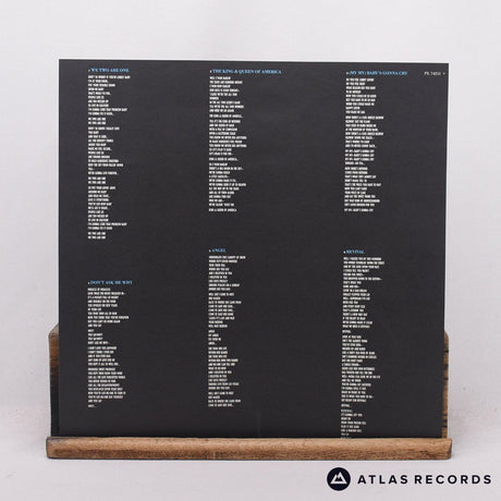 Eurythmics - We Too Are One - Lyric Sheet LP Vinyl Record - EX/EX