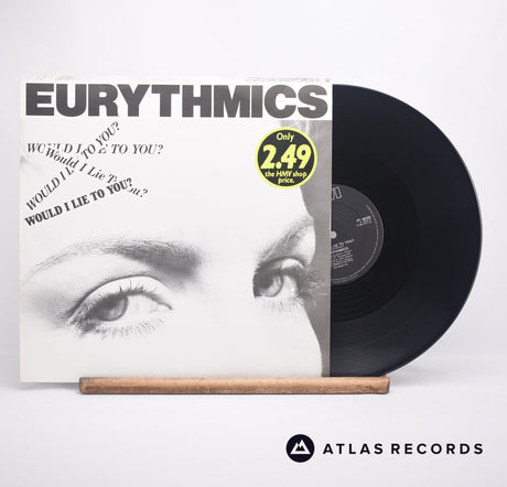 Eurythmics Would I Lie To You? 12" Vinyl Record - Front Cover & Record